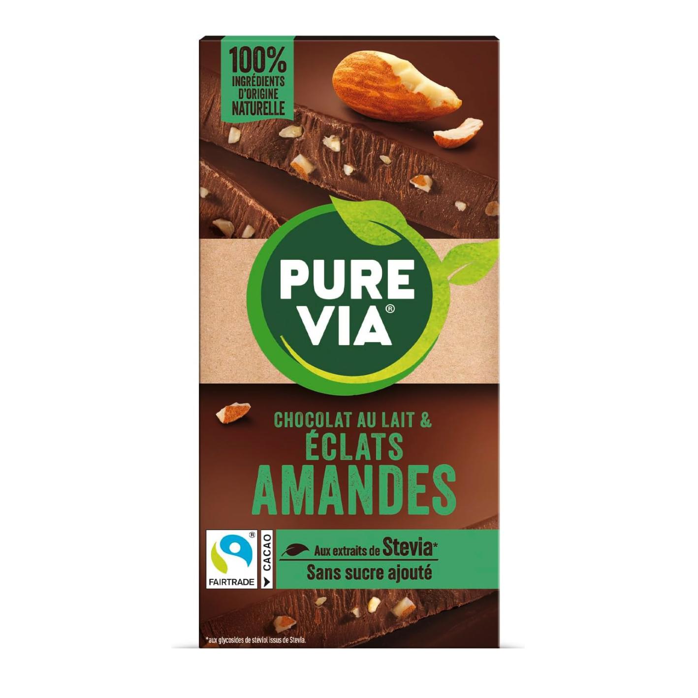 Chocolat sans glucides PURE VIA®
