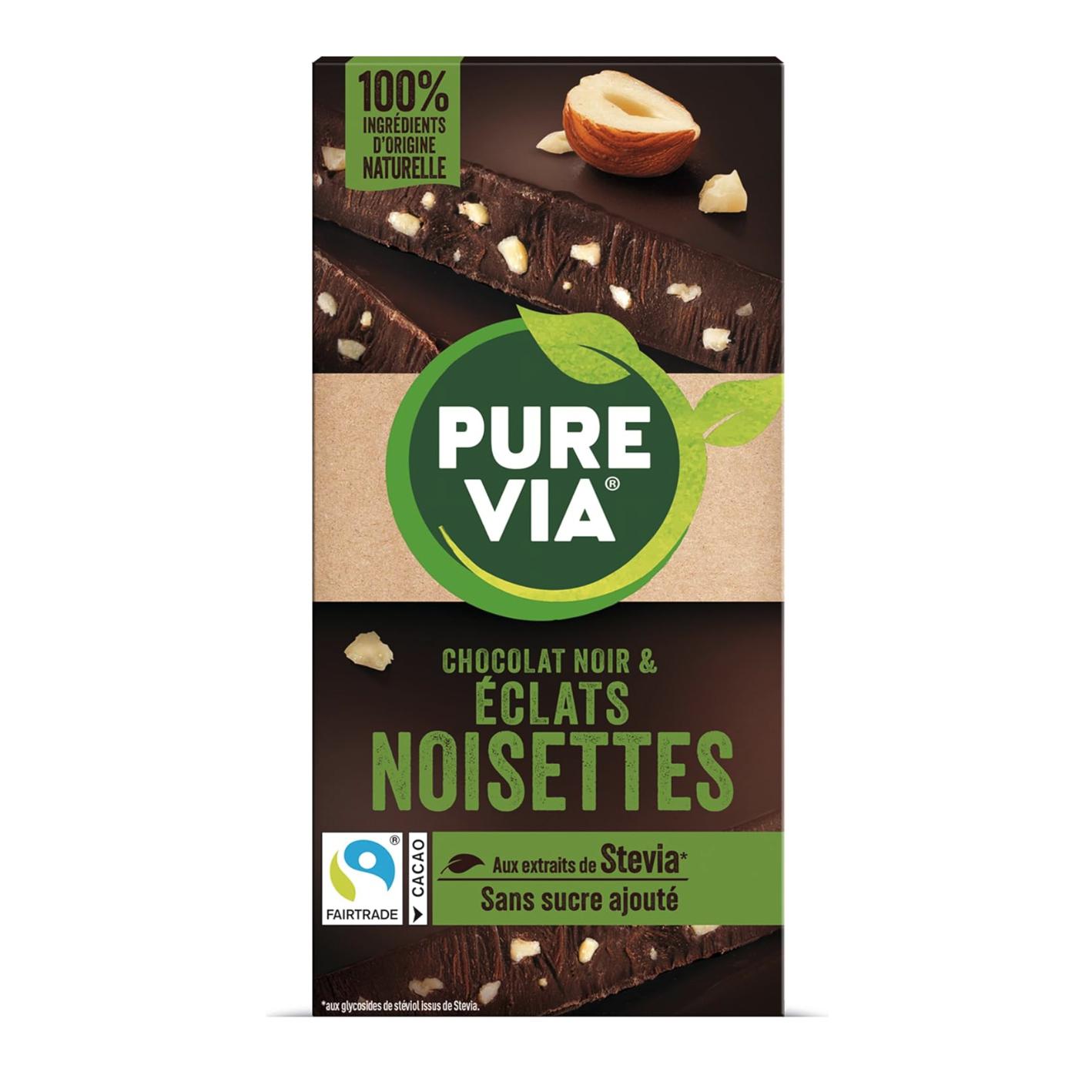 Chocolat sans glucides PURE VIA®