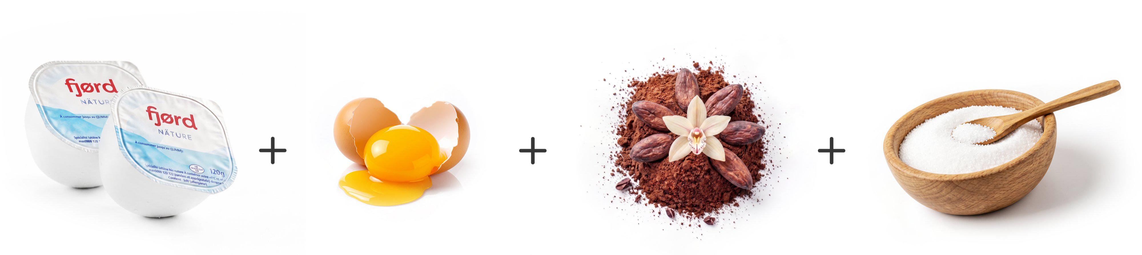 Ingrédients glace Ariela® chocolat Keto | Ariel K