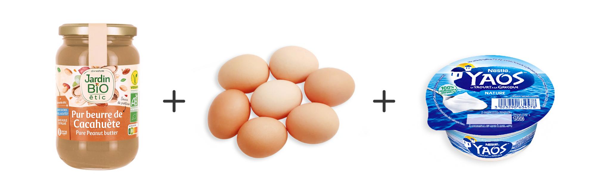 Ingrédients pain cacahuètes Keto | Ariel®