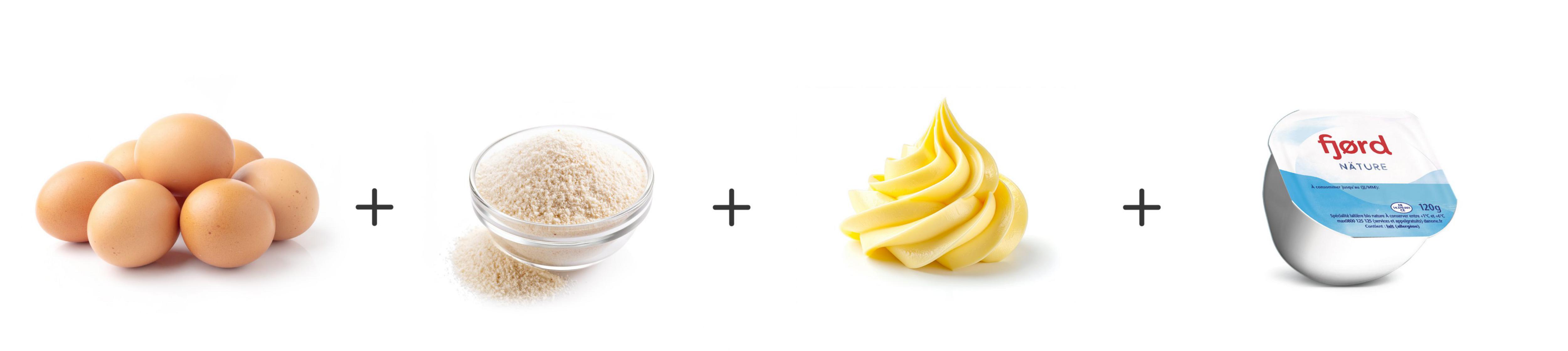 Ingrédients muffins lin / psyllium Keto | Ariel®