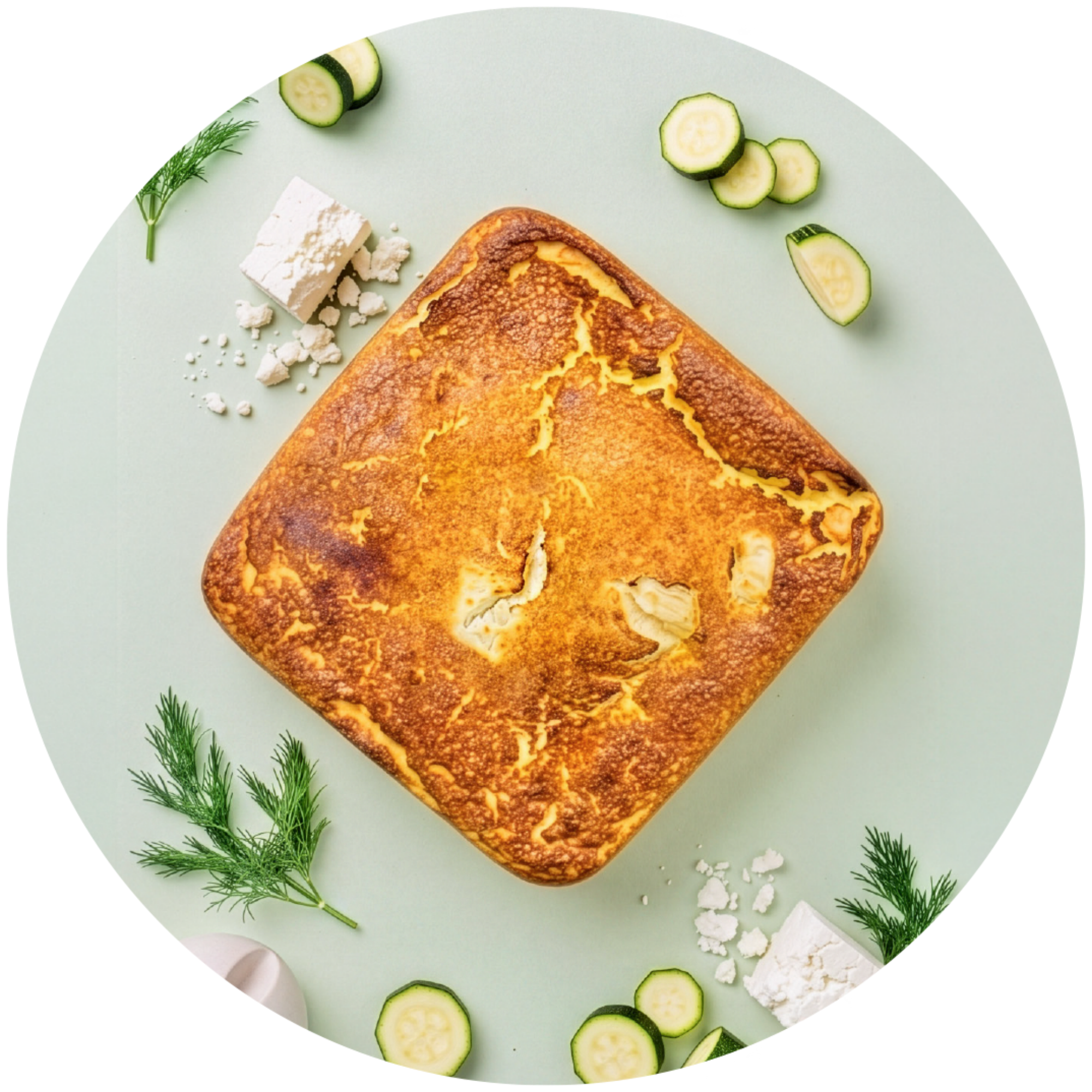 Flan aux Courgettes Scarpina® | Ariel K