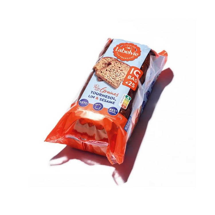 Pain Lowcarb en tranches Labelvie 5g/100 | deliceslowcarb.com