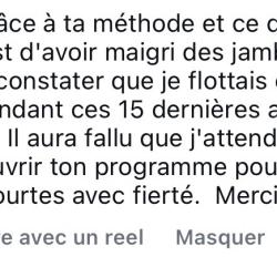 témoignage Méthode Ariel Keto®