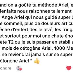 témoignage Méthode Ariel Keto®